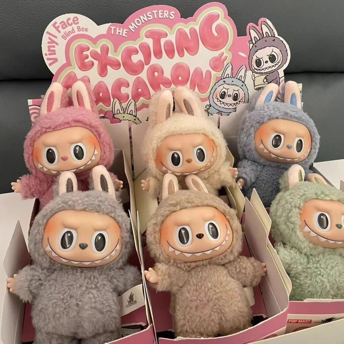 Trendige Plüschfiguren mit Vinylgesicht: Cool & charmant