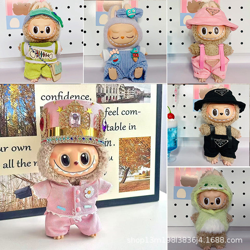 Labubu Mode 17cm: Exklusive Kleidung für deine Puppe