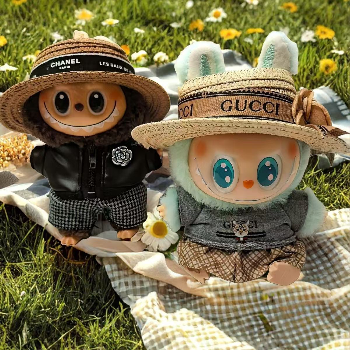 Bring dein Labubu Monster zum Strahlen – jetzt im stylischen coolen Party Kleid!