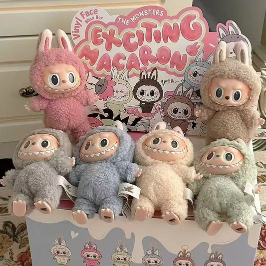 Zauberhafte Bubble Mart LABUBU Heart Macaron  – Handgemachte 17 cm Sammlerstücke!