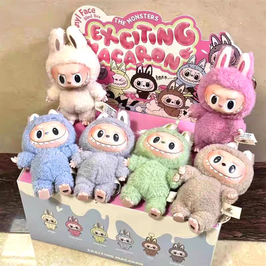 Zauberhafte Bubble Mart LABUBU Heart Macaron  – Handgemachte 17 cm Sammlerstücke!