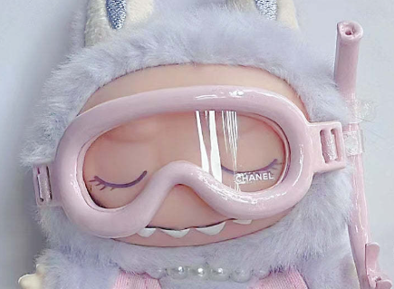 Stylische Brille für Labubu: Neuer Look für dein Monster