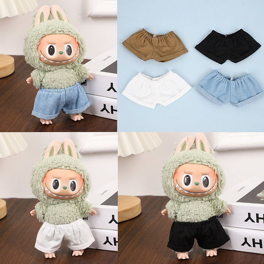 Stylische Handgemachte LABUBU 17 cm Shorts